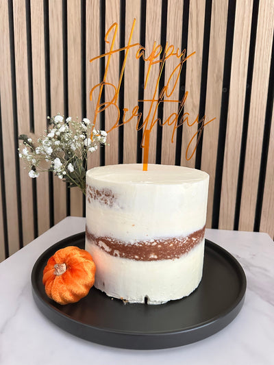 Acrylic Cake Topper Happy Birthday