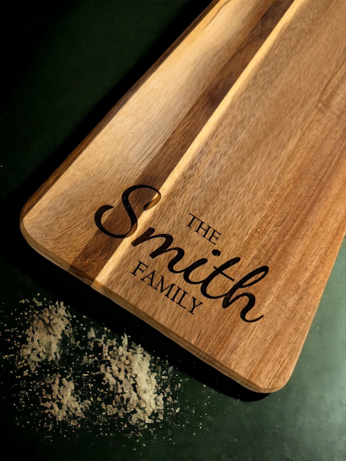 Personalized Charcuterie Board: Custom Engraved Wooden Serving Platter for Weddings, Housewarming & Realtors