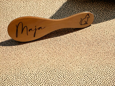 Personalized Engraved Baby Hairbrush: Newborn Keepsake Gift for Boys & Girls, Baby Shower Present