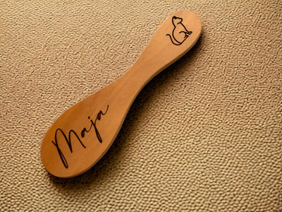 Personalized Engraved Baby Hairbrush: Newborn Keepsake Gift for Boys & Girls, Baby Shower Present