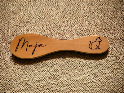Personalized Engraved Baby Hairbrush: Newborn Keepsake Gift for Boys & Girls, Baby Shower Present