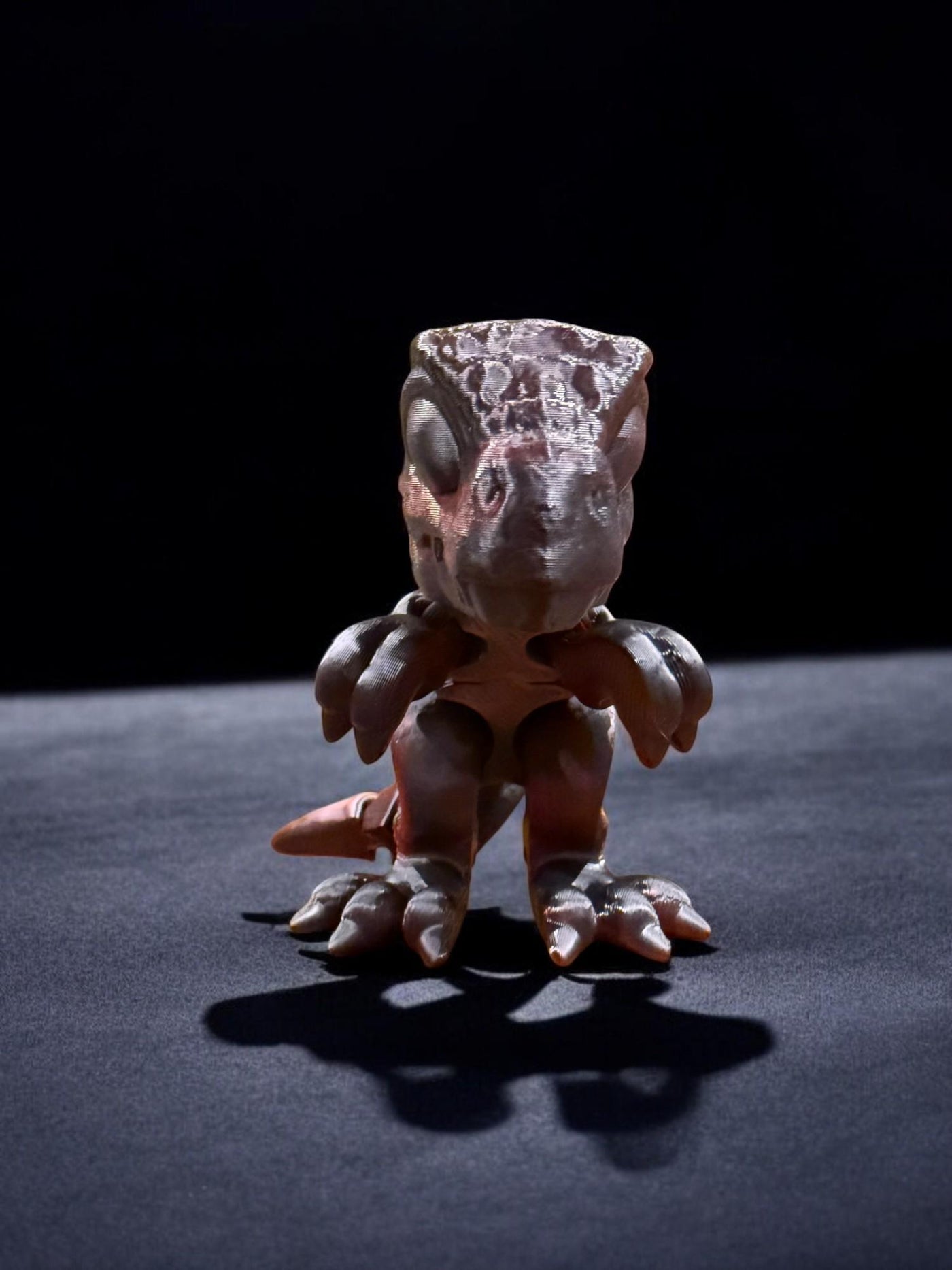 3D Printed Articulated T-Rex: Miniature Dinosaur Toy for Collectors, Kids & Home Decor, Toddler Romm Decor, Bookshelf Decor Sensory Toy Gift