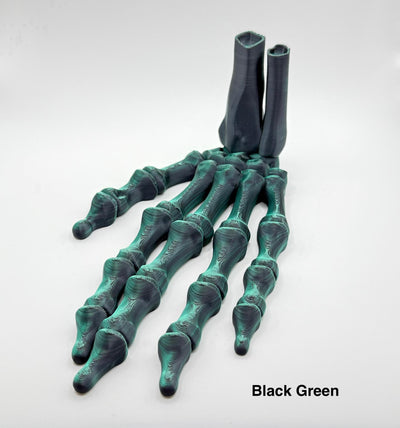 3D Printed Articulated Skeleton Hand Mythical Figurine for Collectors Fidget Toy Desk Decor Toddler Room Decor Bookshelf Decor Handmade Toy