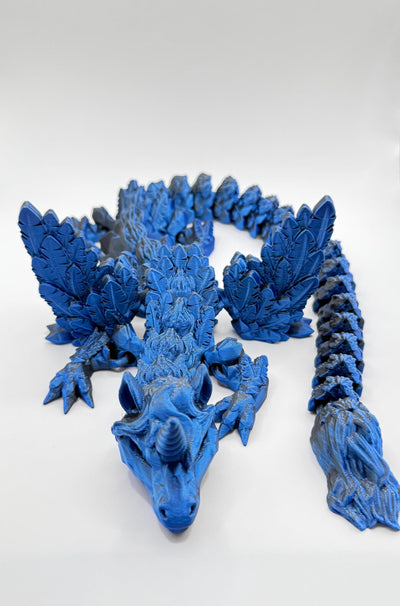 3D Printed Articulated Alicorn Dragon: Fantasy Collectible Desk Toy, Toddler Room & Bookshelf Decor, Sensory Toy, Birthday Gift,
