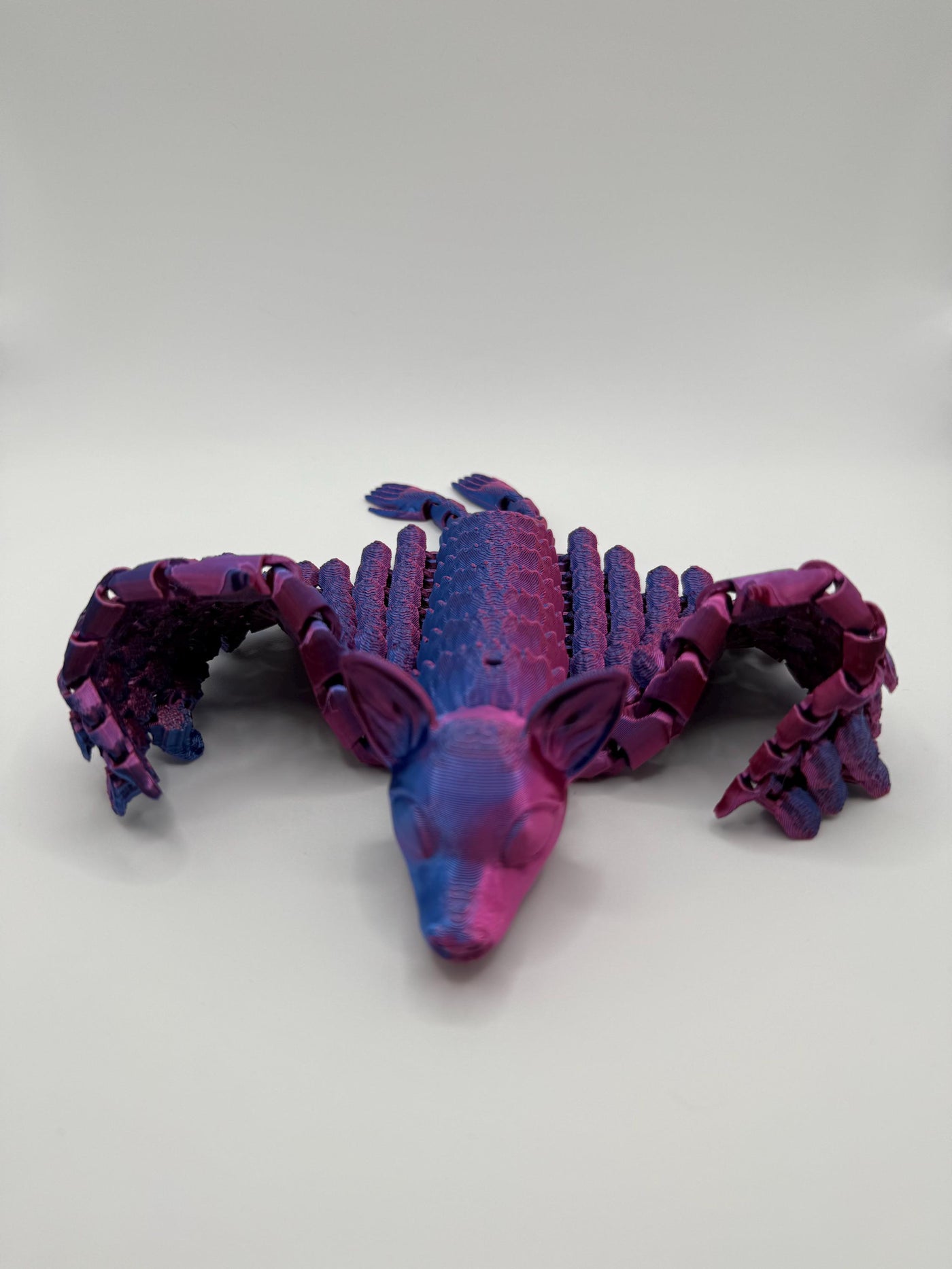 3D Printed Articulated Flexi Bat Poseable Fidget Toy, Flexible Bat Figurine, Spooky Halloween Decoration, Gothic Home Décor Bookshelf decor