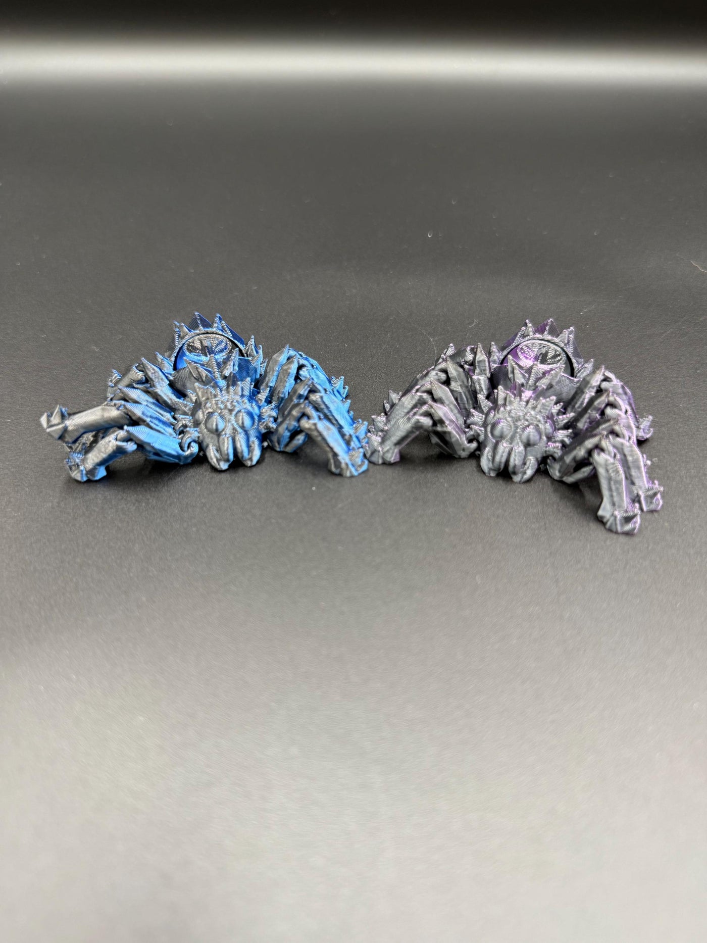 3D Printed Articulated Spider Fidget – Flexible Poseable Spider Toy, Creepy Crawly Figurine, Halloween Desk Décor & Stress Relief Gift