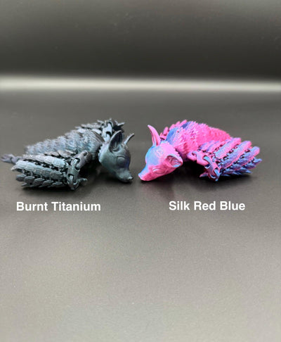 3D Printed Articulated Flexi Bat – Poseable Fidget Toy Flexible Bat Figurine Spooky Halloween Decoration Gothic Home Décor Creepy Cute Gift