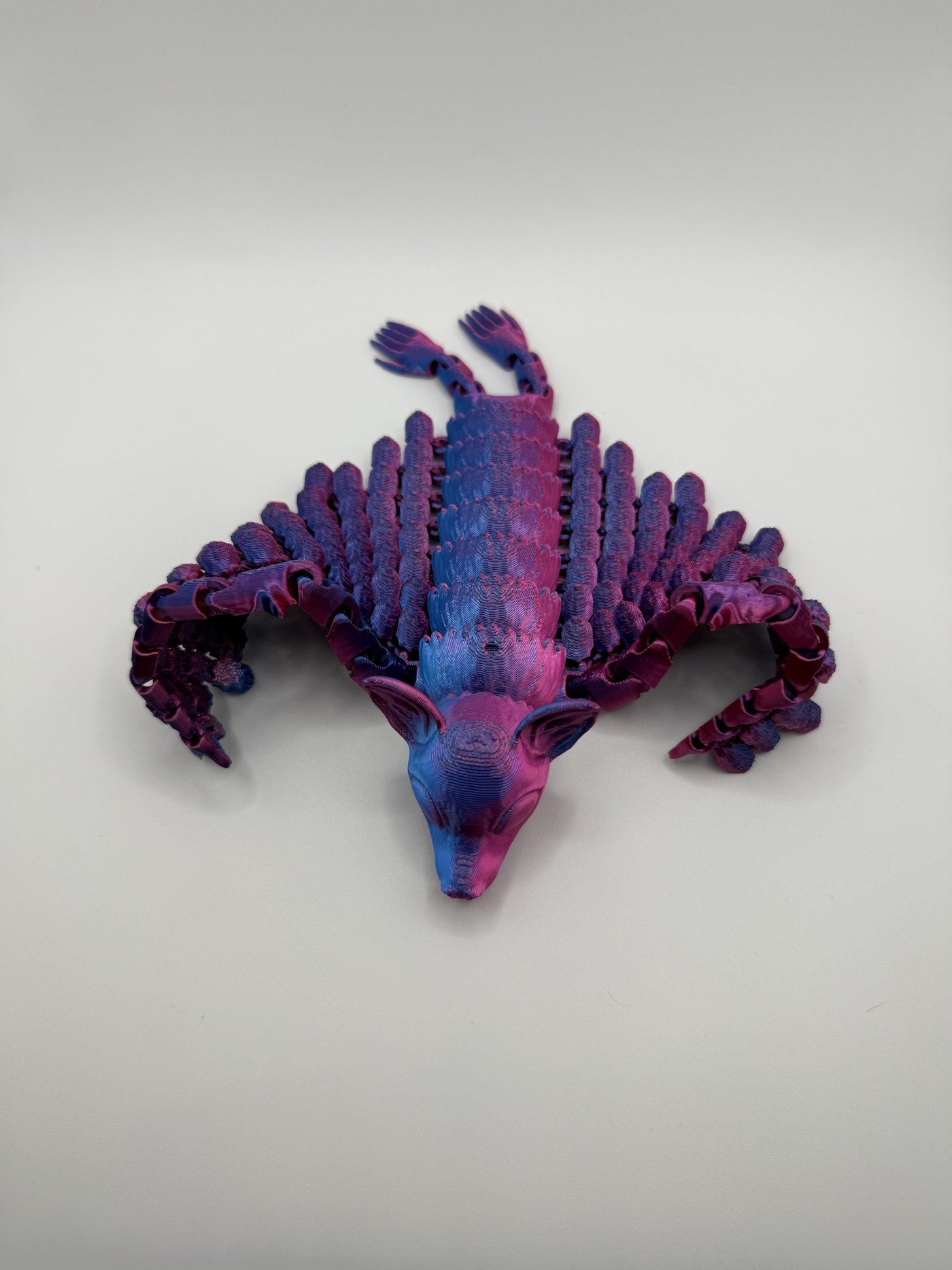 3D Printed Articulated Flexi Bat Poseable Fidget Toy, Flexible Bat Figurine, Spooky Halloween Decoration, Gothic Home Décor Bookshelf decor