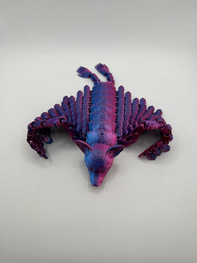 3D Printed Articulated Flexi Bat Poseable Fidget Toy, Flexible Bat Figurine, Spooky Halloween Decoration, Gothic Home Décor Bookshelf decor