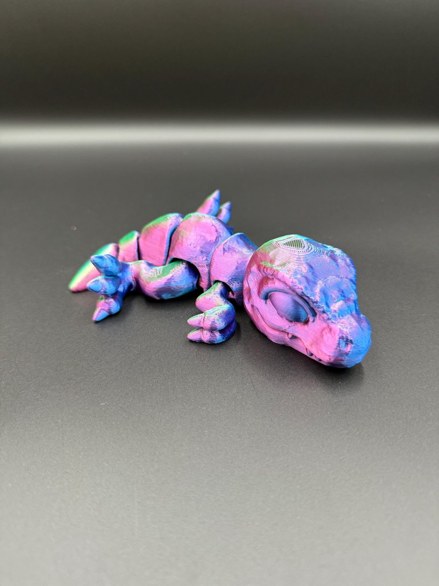 3D Printed Articulated T-Rex: Miniature Dinosaur Toy for Collectors, Kids & Home Decor, Toddler Romm Decor, Bookshelf Decor Sensory Toy Gift