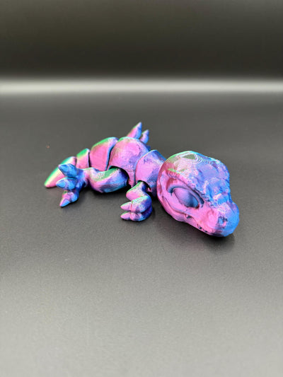 3D Printed Articulated T-Rex: Miniature Dinosaur Toy for Collectors, Kids & Home Decor, Toddler Romm Decor, Bookshelf Decor Sensory Toy Gift