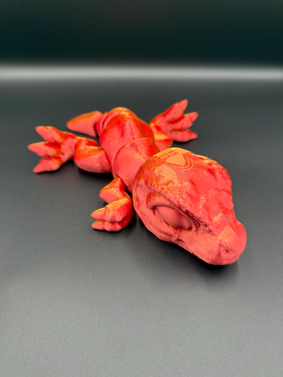 3D Printed Articulated T-Rex: Miniature Dinosaur Toy for Collectors, Kids & Home Decor, Toddler Romm Decor, Bookshelf Decor Sensory Toy Gift