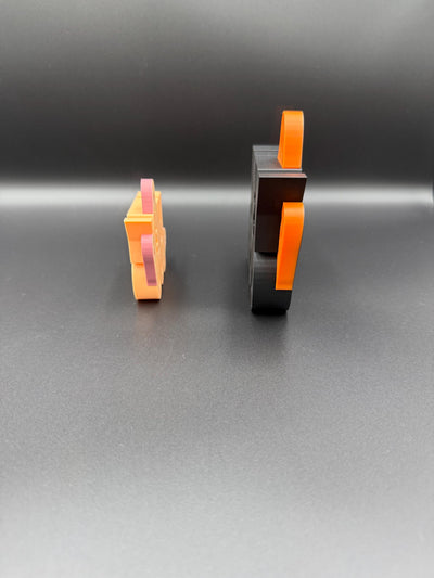 3D Printed Halloween Hey Boo Sign – Cute Standing Decoration, Spooky Shelf and Table Décor, Modern Fall Party Centerpiece, Boo Sign Gift