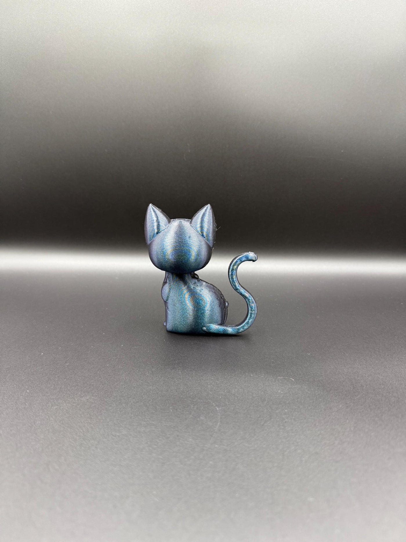 3D Printed Skelecat Figurine: Spooky Skeleton Cat Decor, Cat lovers, Bookshelf centerpiece