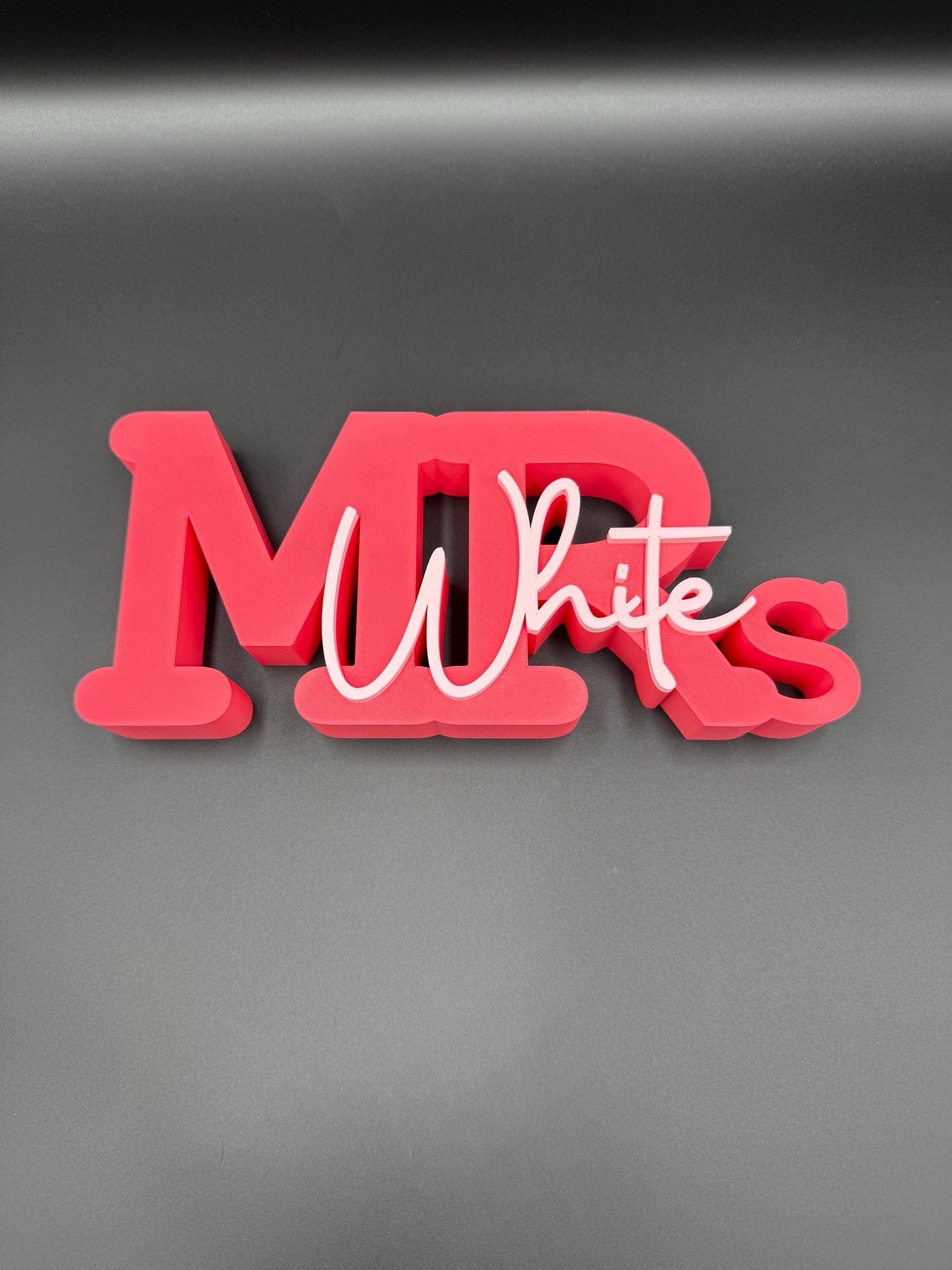 Personalized Teacher Name Plate: Custom 3D Printed Classroom Decor, Teacher appreciation gift