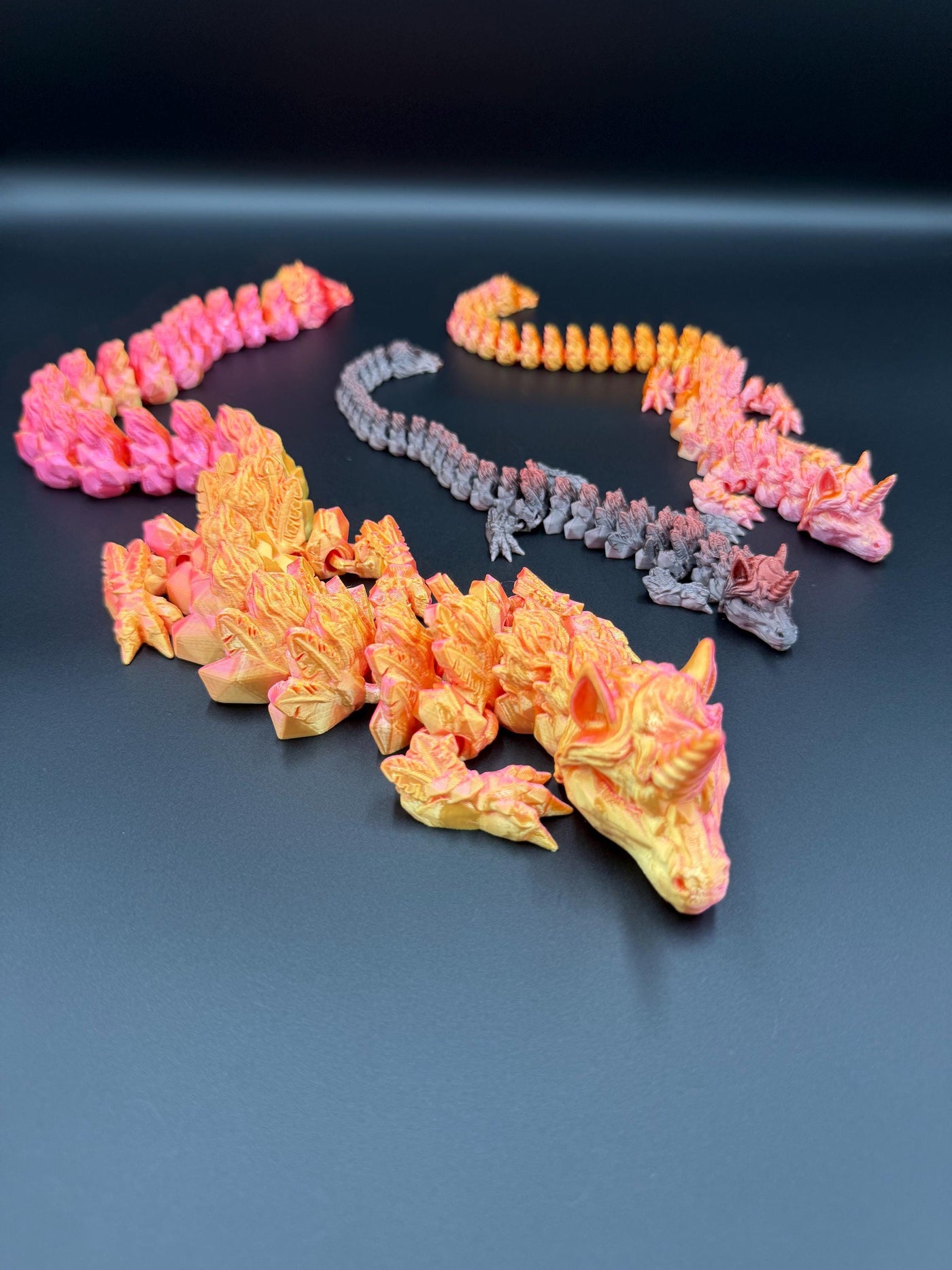 3D Printed Articulated Alicorn Unicorn Dragon with Egg Fantasy Collectible Desk Toy, Toddler Room & Bookshelf Decor, Birthday Gift,