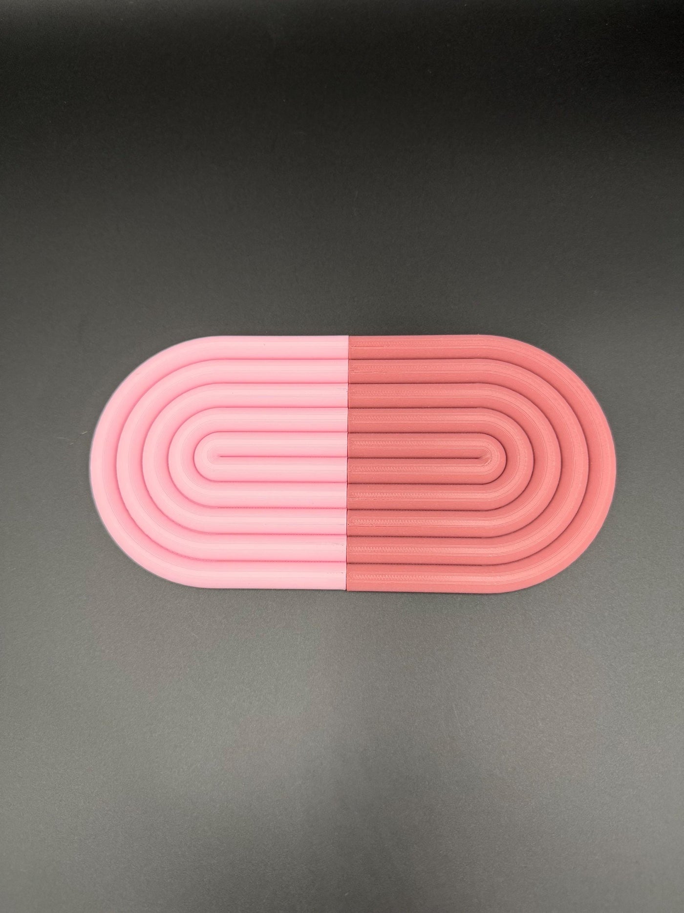 Modern 3D Printed Semicircle Coasters: Minimalist Home Decor