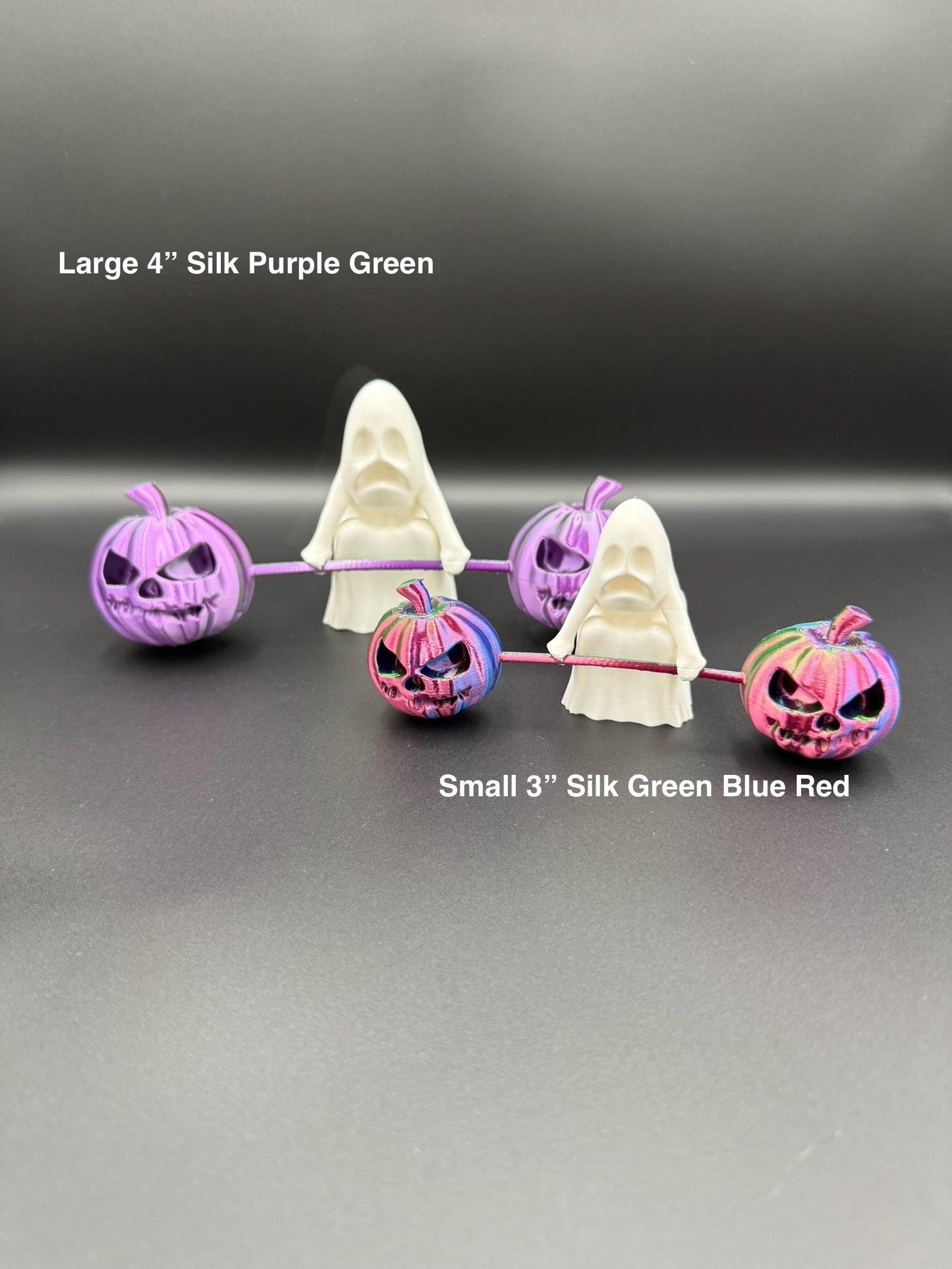 3D Printed Deadlift Ghost Figurine Funny Gym Ghost Statue, Halloween Desk Decor, Spooky Weightlifting Collectible, Unique Fitness Gift