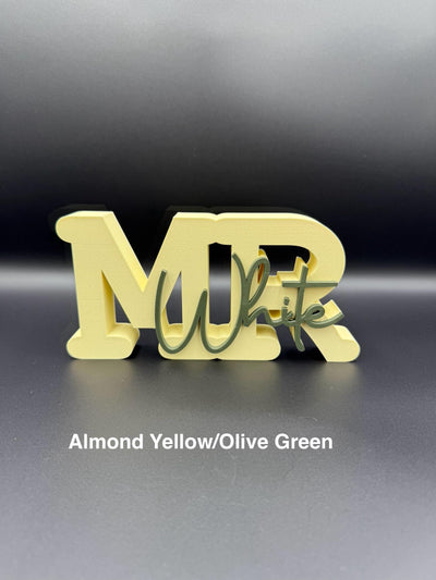Personalized Teacher Name Plate: Custom 3D Printed Classroom Decor, Teacher appreciation gift