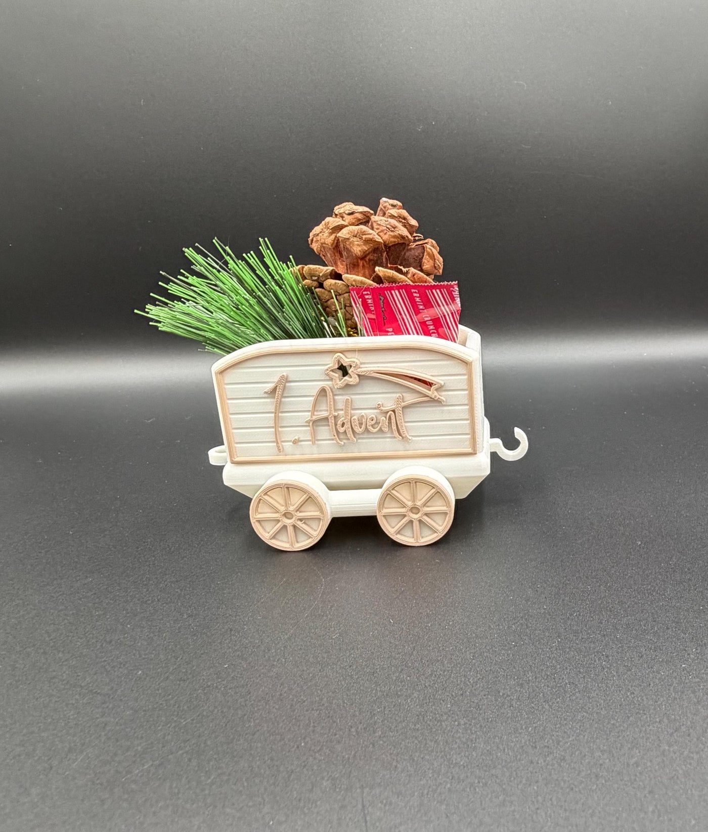 3D Printed Christmas Train – North Pole Express Holiday Decor