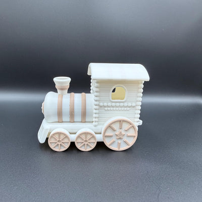 3D Printed Christmas Train – North Pole Express Holiday Decor - Mala Engraving