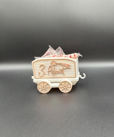 3D Printed Christmas Train – North Pole Express Holiday Decor
