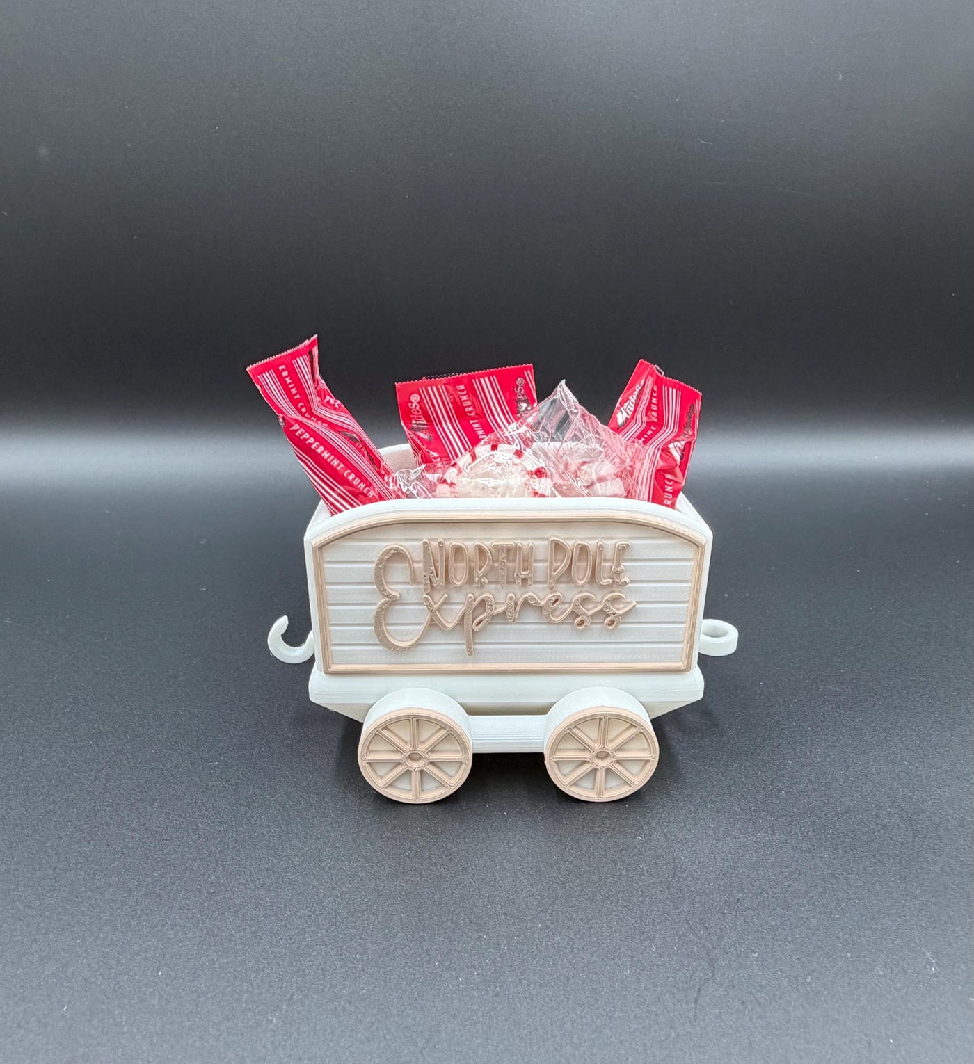 3D Printed Christmas Train – North Pole Express Holiday Decor
