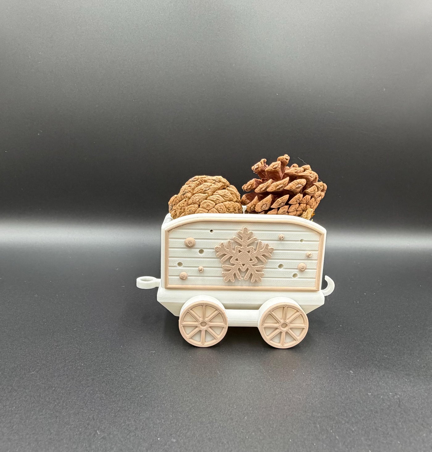 3D Printed Christmas Train – North Pole Express Holiday Decor