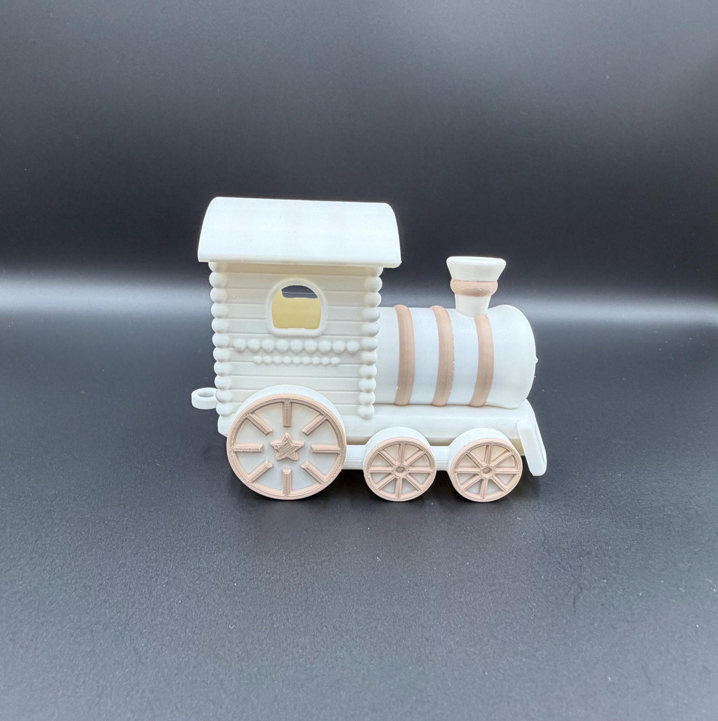 3D Printed Christmas Train – North Pole Express Holiday Decor - Mala Engraving