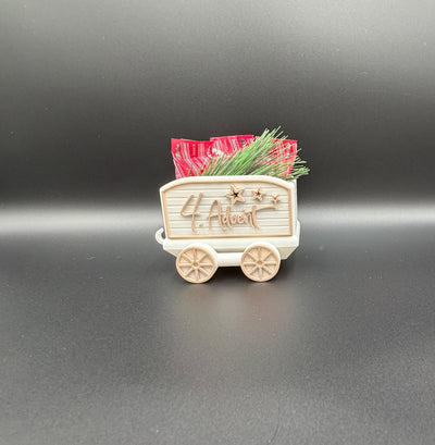 3D Printed Christmas Train – North Pole Express Holiday Decor