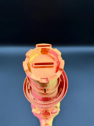 3D Printed Piggy Bank with Multiple Slots & Slide Modern Coin Bank Fun Money Saver Gift Educational Toy for Kids