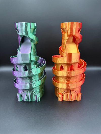 3D Printed Piggy Bank with Multiple Slots & Slide Modern Coin Bank Fun Money Saver Gift Educational Toy for Kids