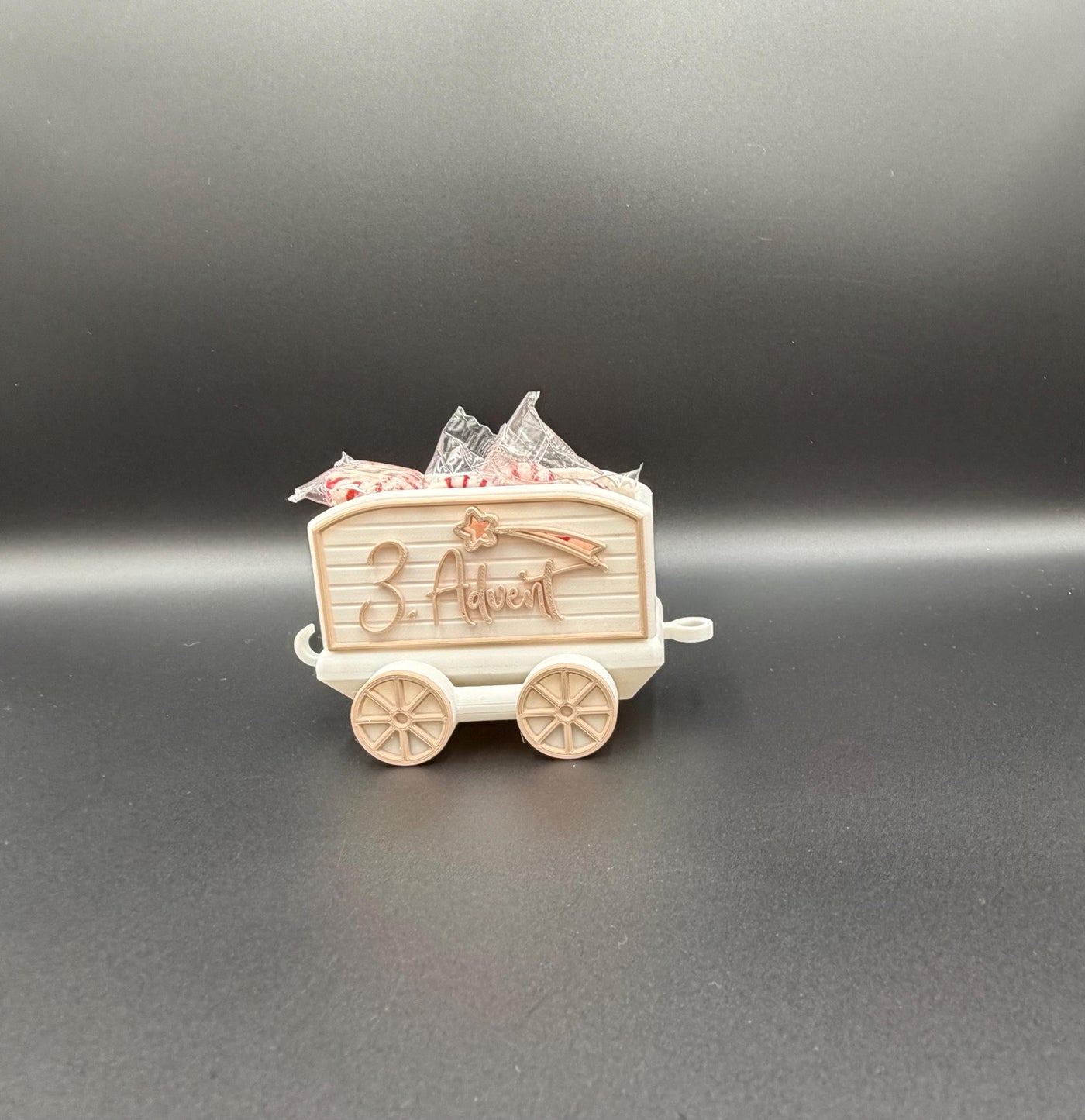 3D Printed Christmas Train – North Pole Express Holiday Decor