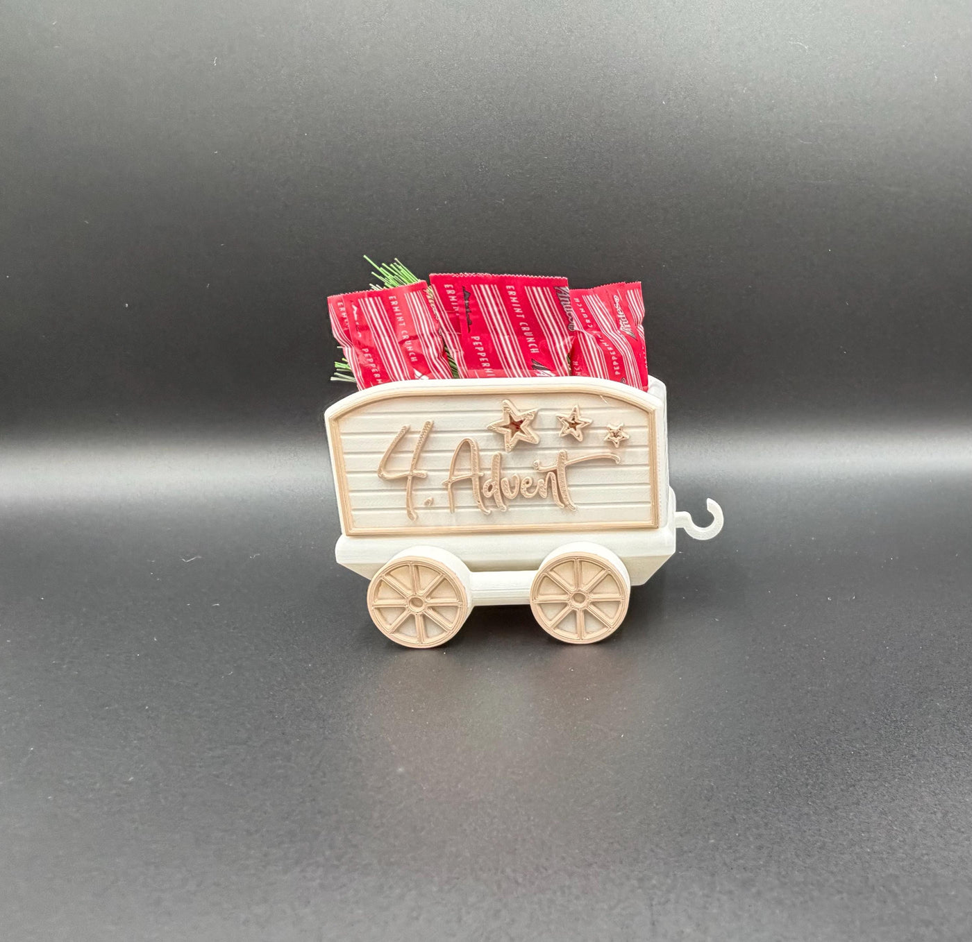 3D Printed Christmas Train – North Pole Express Holiday Decor