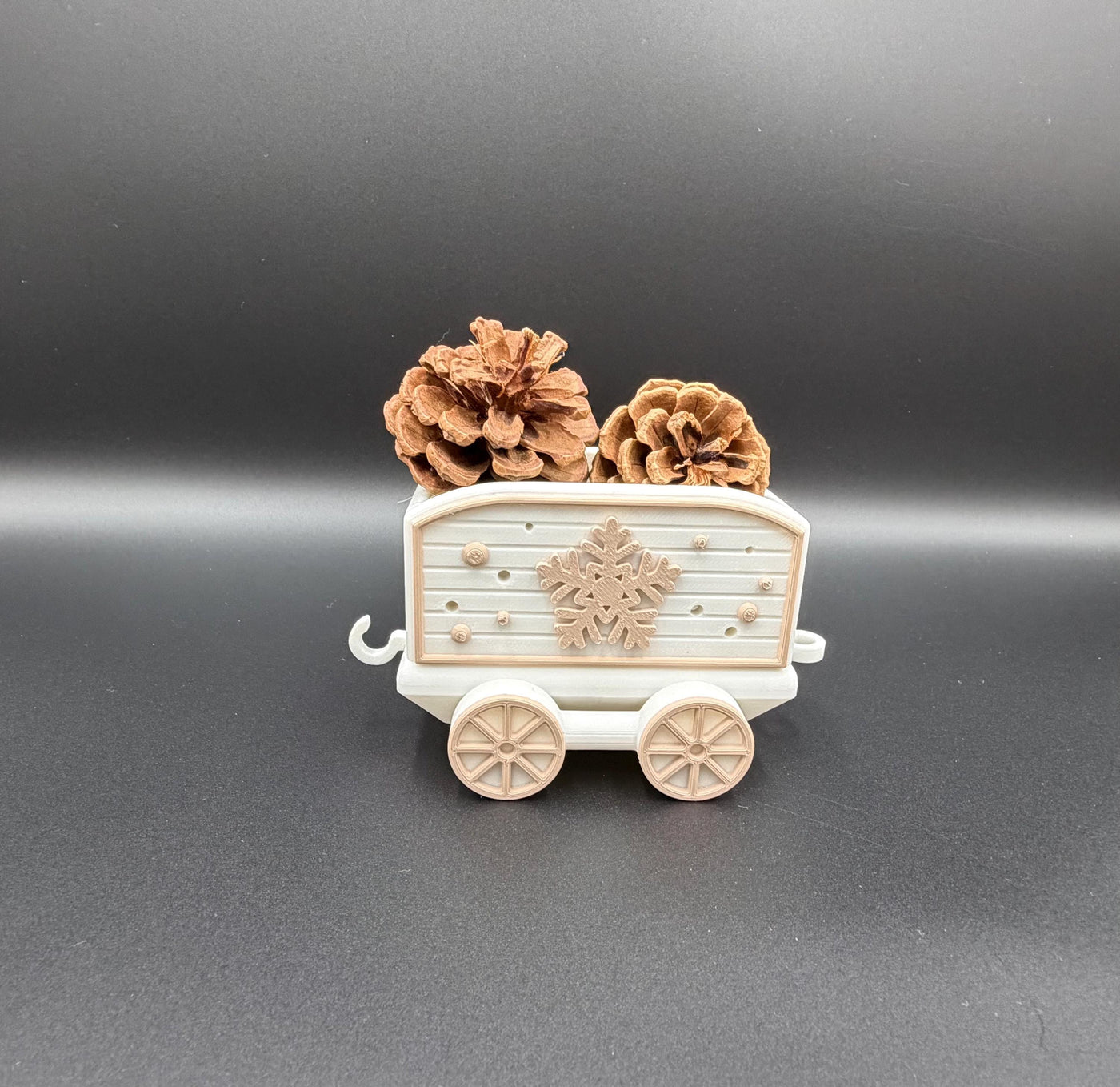 3D Printed Christmas Train – North Pole Express Holiday Decor