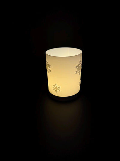 3D Printed Winter Tea Light Holder — Winter Wonderland & There’s Snow Place Like Home