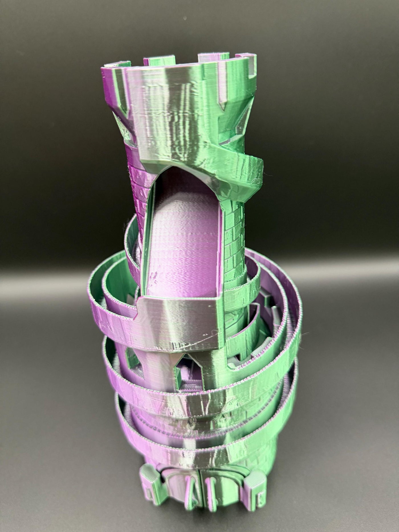 3D Printed Piggy Bank with Multiple Slots & Slide Modern Coin Bank Fun Money Saver Gift Educational Toy for Kids