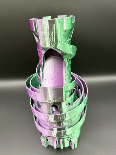 3D Printed Piggy Bank with Multiple Slots & Slide Modern Coin Bank Fun Money Saver Gift Educational Toy for Kids