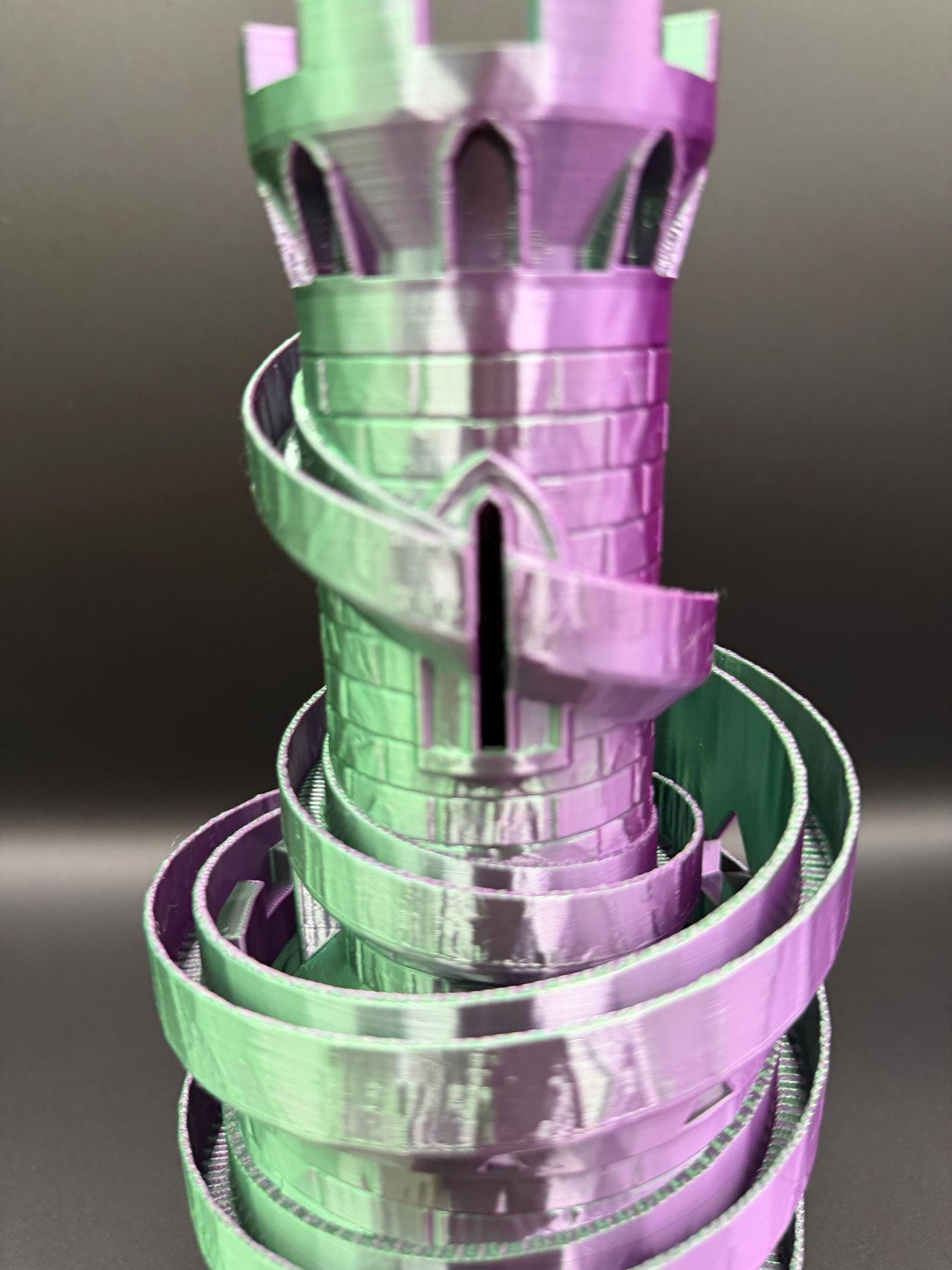 3D Printed Piggy Bank with Multiple Slots & Slide Modern Coin Bank Fun Money Saver Gift Educational Toy for Kids