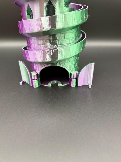 3D Printed Piggy Bank with Multiple Slots & Slide Modern Coin Bank Fun Money Saver Gift Educational Toy for Kids