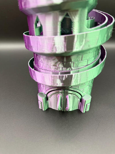 3D Printed Piggy Bank with Multiple Slots & Slide Modern Coin Bank Fun Money Saver Gift Educational Toy for Kids