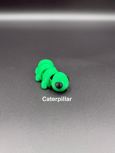 3D Printed Animal Hatchlings Mini Articulated Animals Desk Toy Stocking Stuffer Gift for Kids