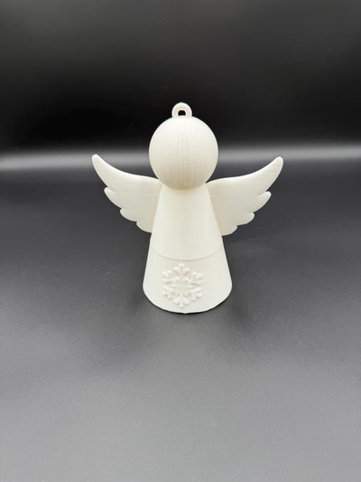 3D Printed Christmas Angel Ornament Holiday Tree Decoration Cute Angel Keepsake Winter Gift & Festive Home Decor