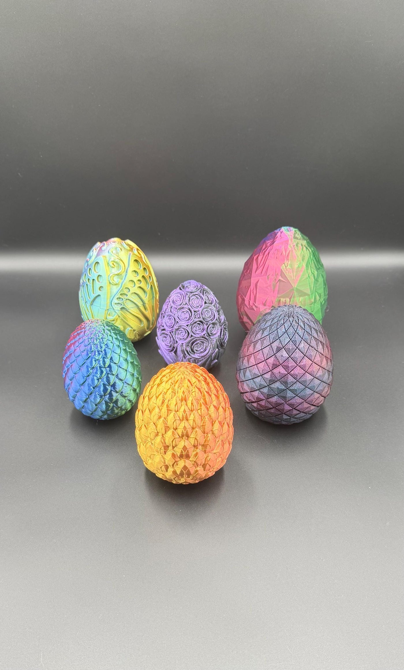 3D Printed Dragon Egg: Fantasy Decor, Collectible Mystery Gift stocking Stuffer