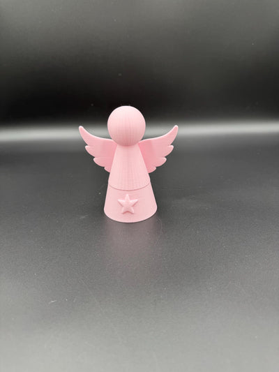 3D Printed Christmas Angel Ornament Holiday Tree Decoration Cute Angel Keepsake Winter Gift & Festive Home Decor