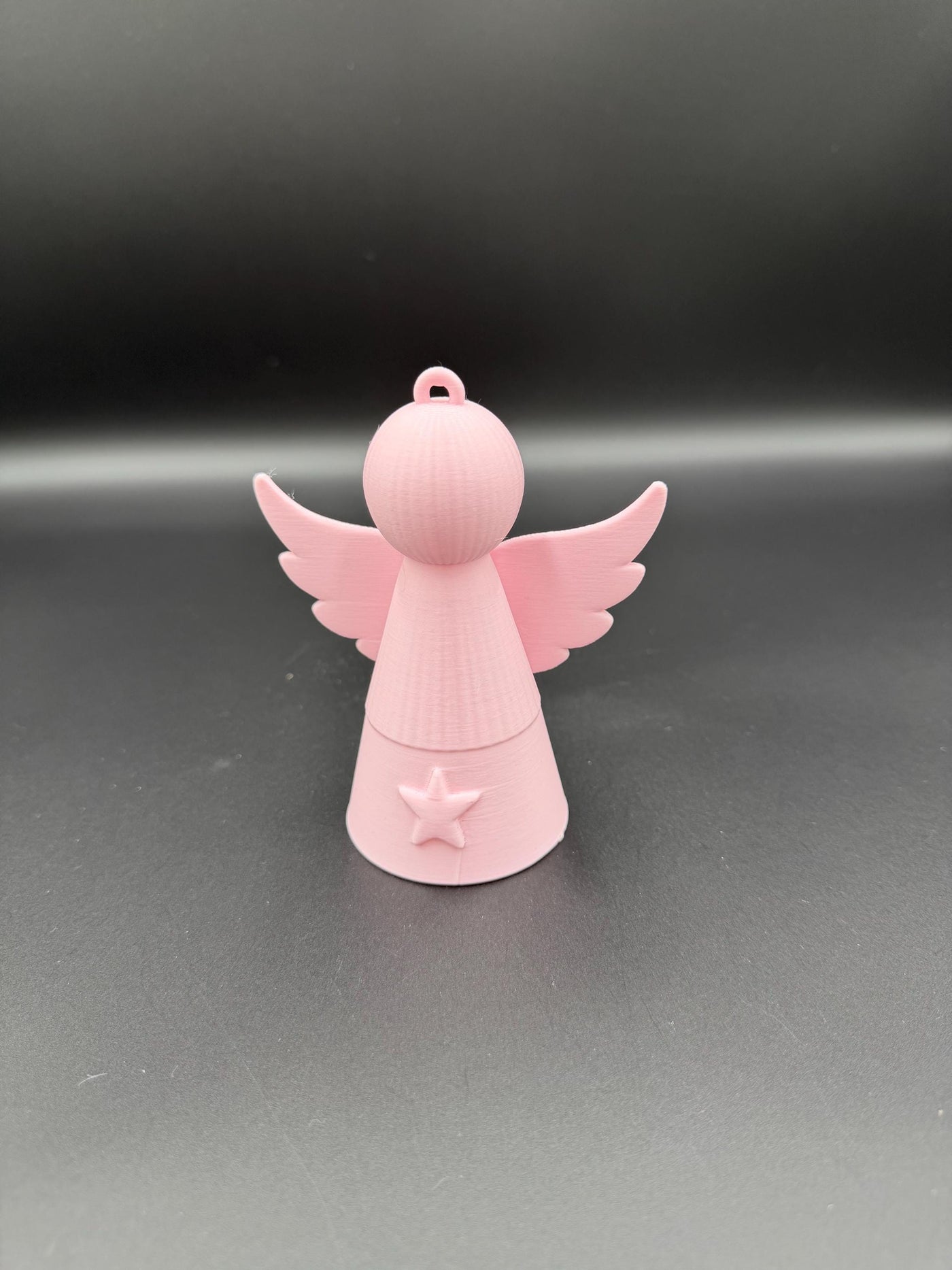3D Printed Christmas Angel Ornament Holiday Tree Decoration Cute Angel Keepsake Winter Gift & Festive Home Decor