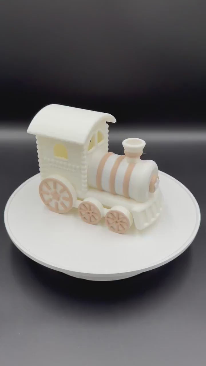 3D Printed Christmas Train – North Pole Express Holiday Decor