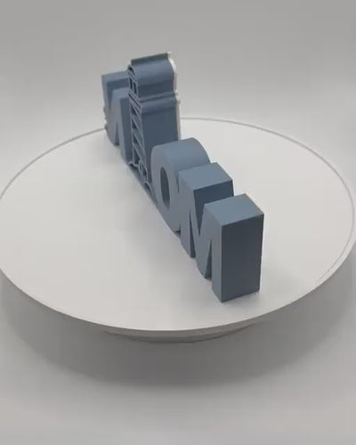 3D Printed "Moin" Sign: German Coastal Home Decor