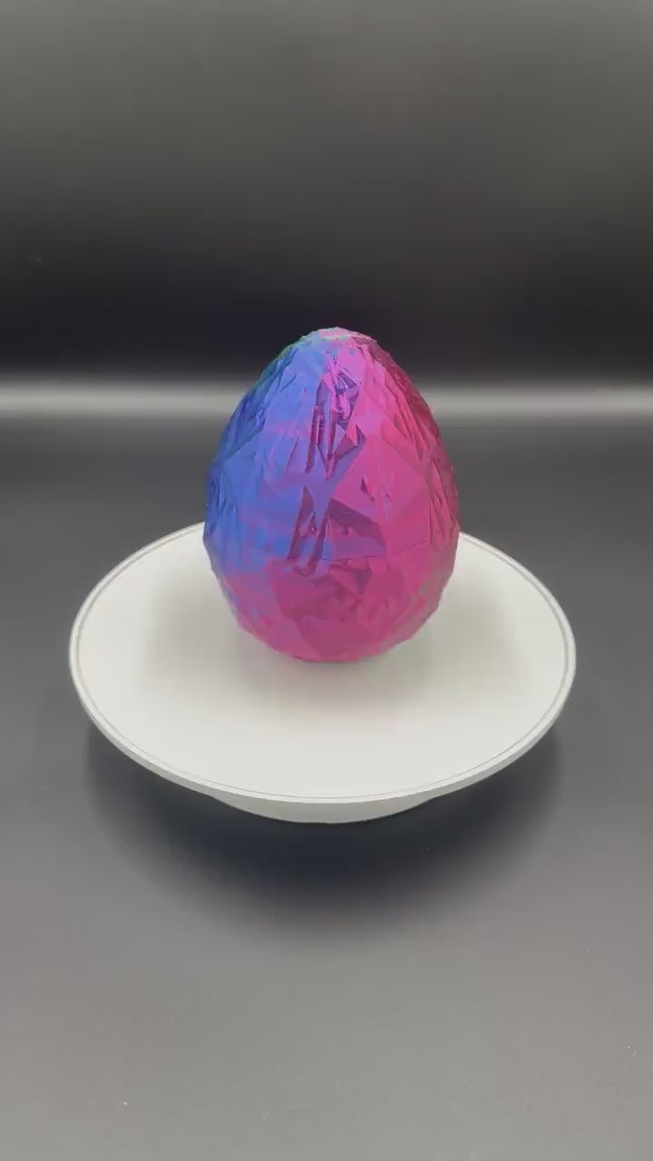 3D Printed Dragon Egg: Fantasy Decor, Collectible Mystery Gift stocking Stuffer