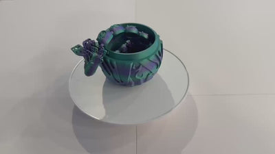 3D Printed Articulated Butterfly Dragon & Egg: Fantasy Decor